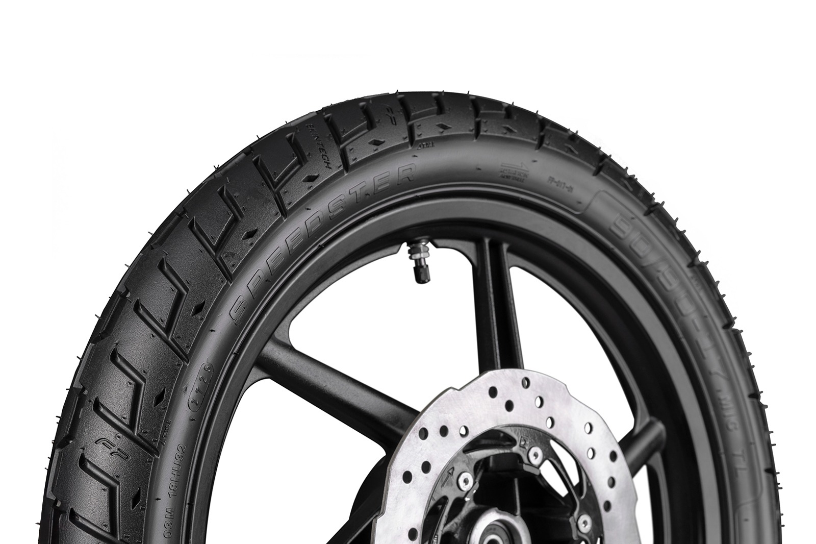 FP Speedster 90/90-17 TL vista lateral urbana