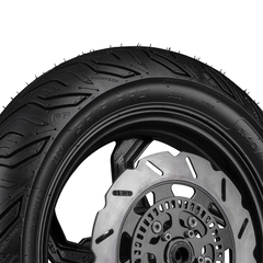 Detalle del grabado de la llanta FP Grip Pro 140/70-14