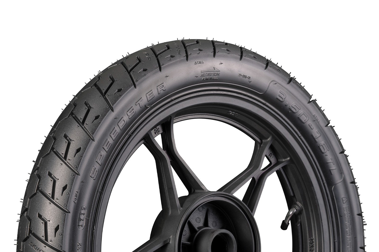 Llanta FP Speedster 3.50-16 TL para moto deportiva