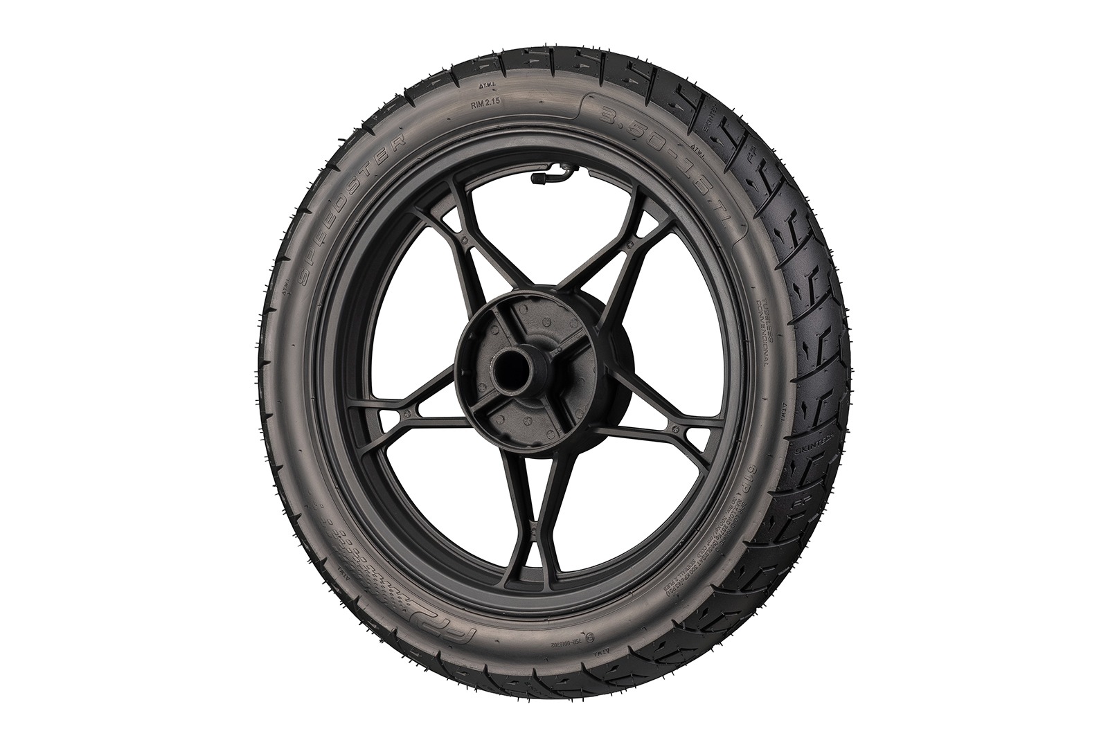 Detalle del labrado de la FP Speedster 3.50-16 TL