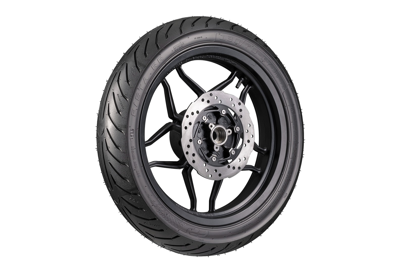 FP Pista RR 130/70-17 TL detalle del labrado deportivo