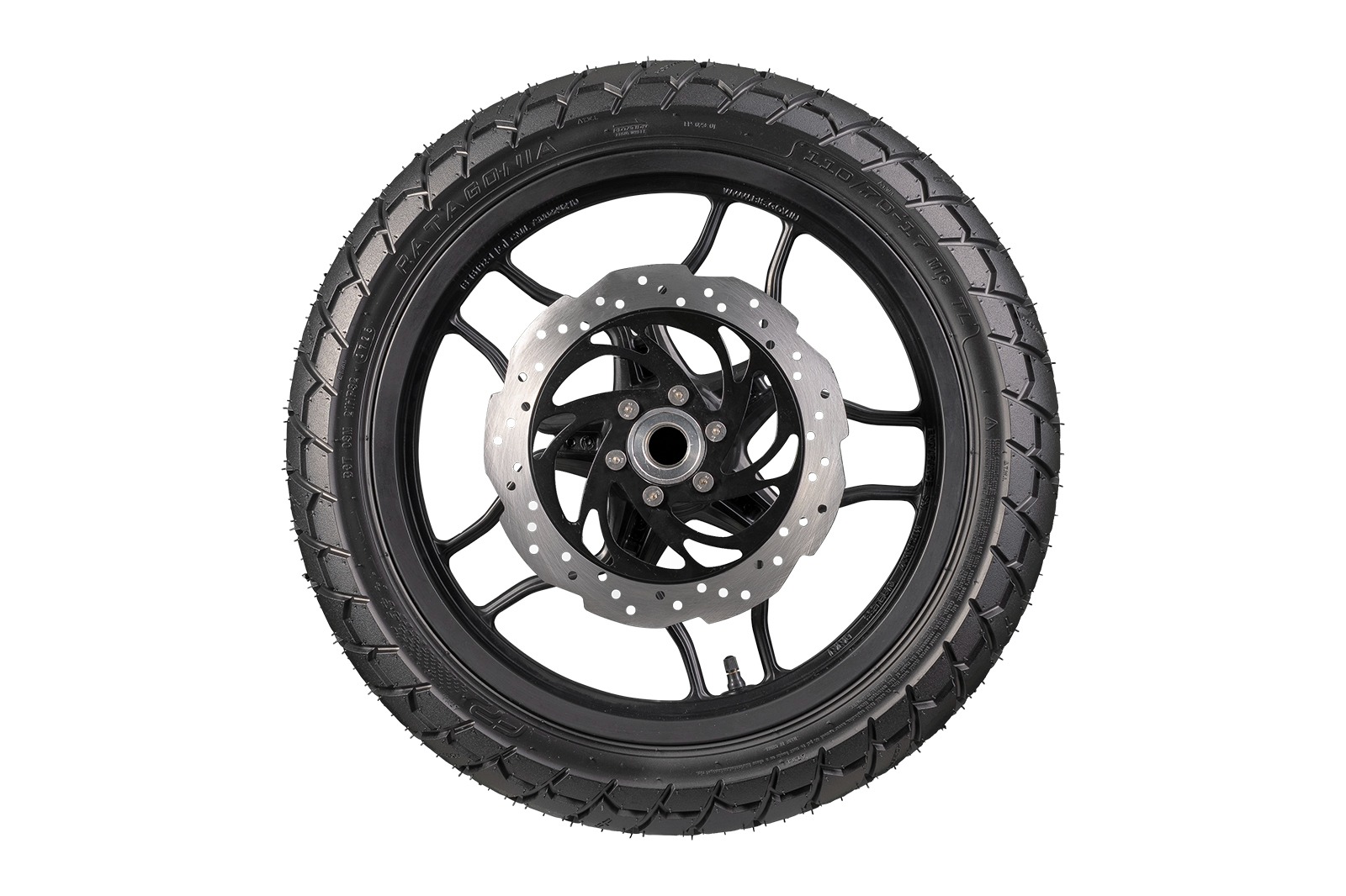 Llanta FP Patagonia 110/70-17 TL con diseño deportivo