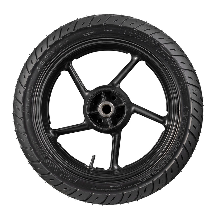 FP Asphalt 130/70-17 TL detalle del labrado direccional