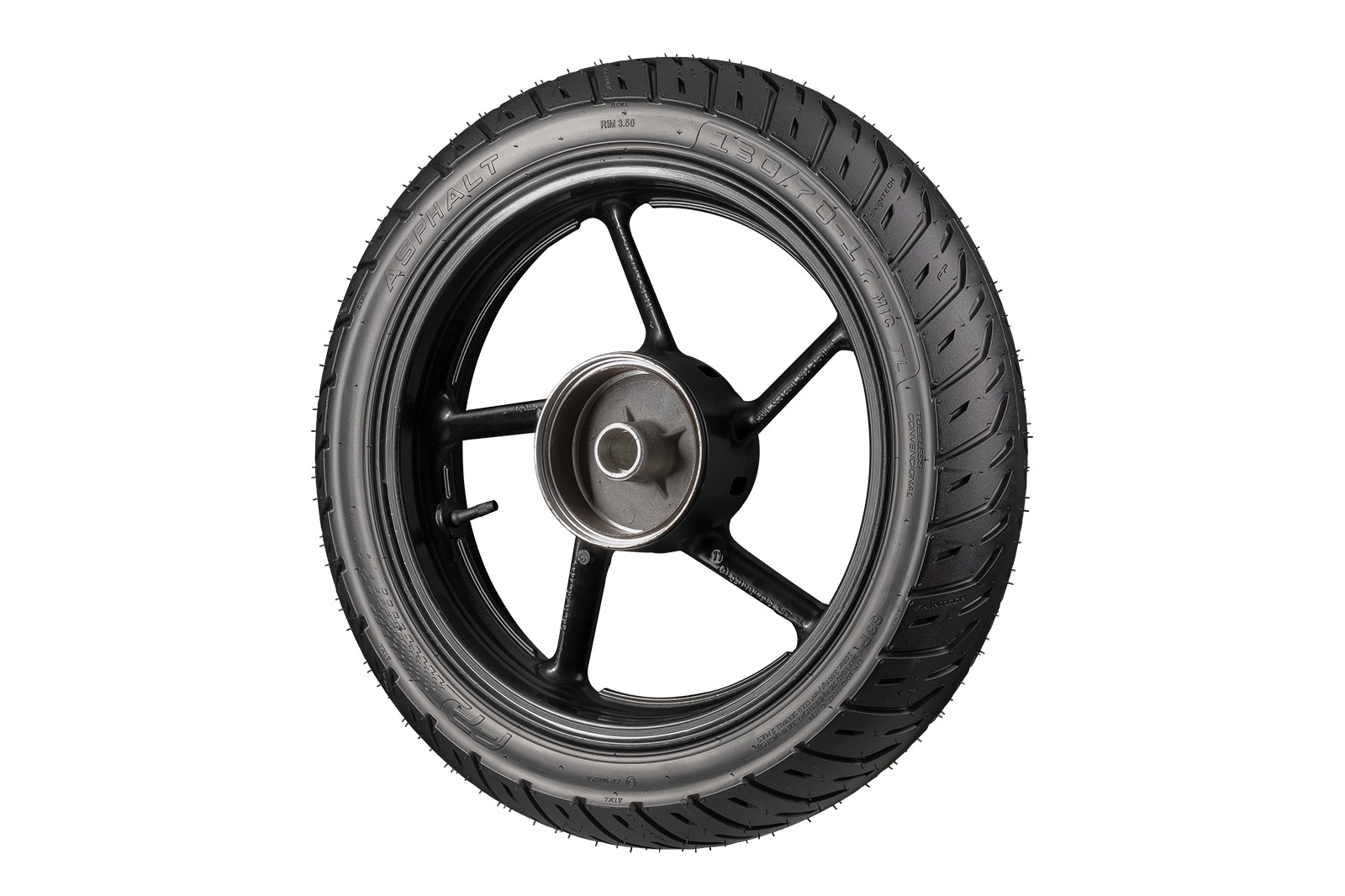 FP Asphalt 130/70-17 TL estabilidad y control en carretera