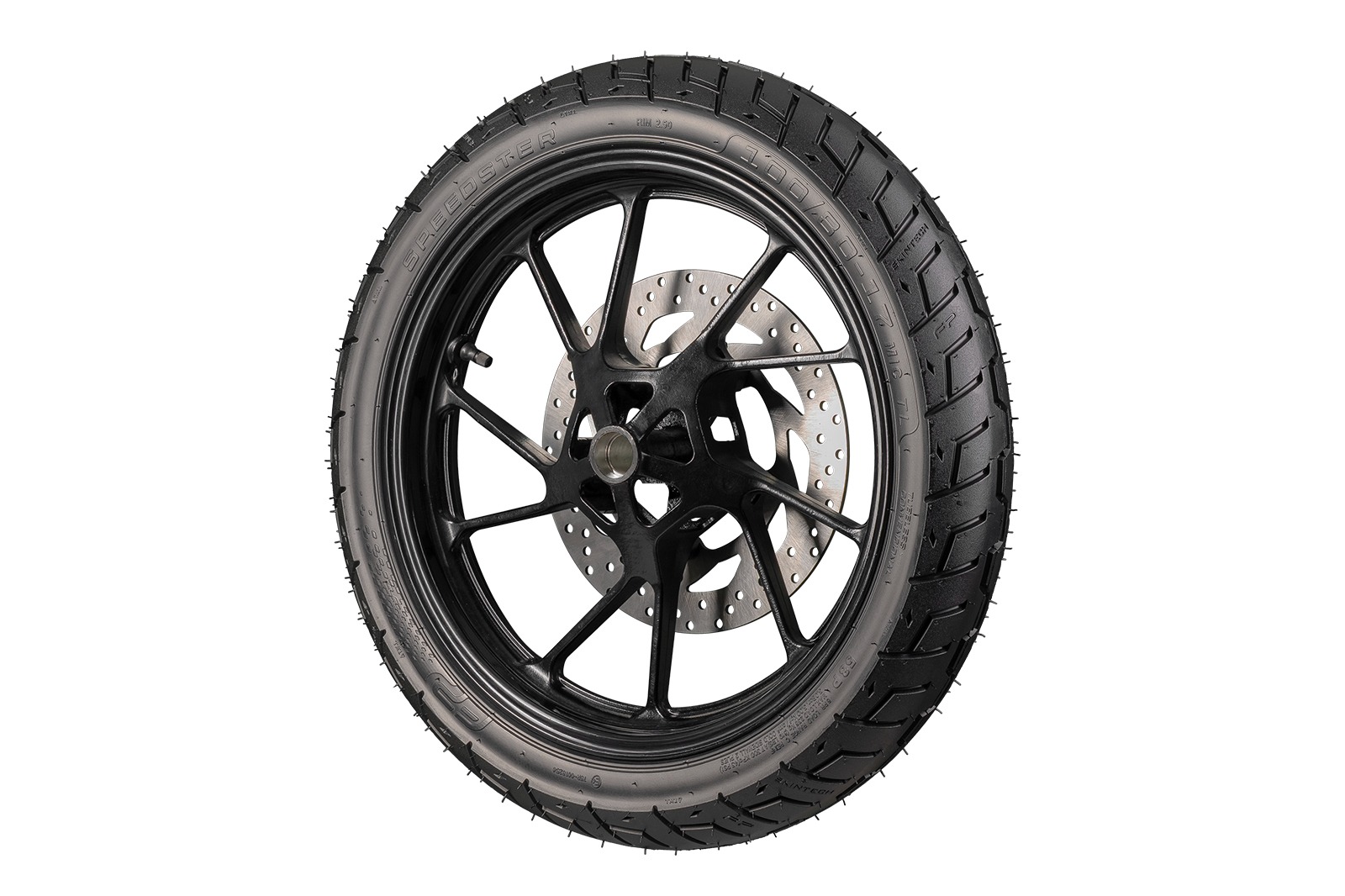 FP Speedster 100/80-17 TL con agarre superior en asfalto