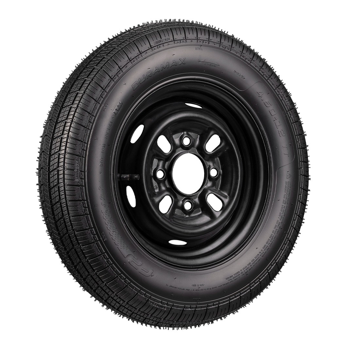 FP Duramax 4.50-12 TT montada en moto utilitaria