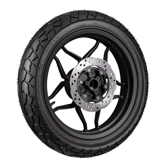 FP Terrasport 130/70-13 vista lateral para scooter