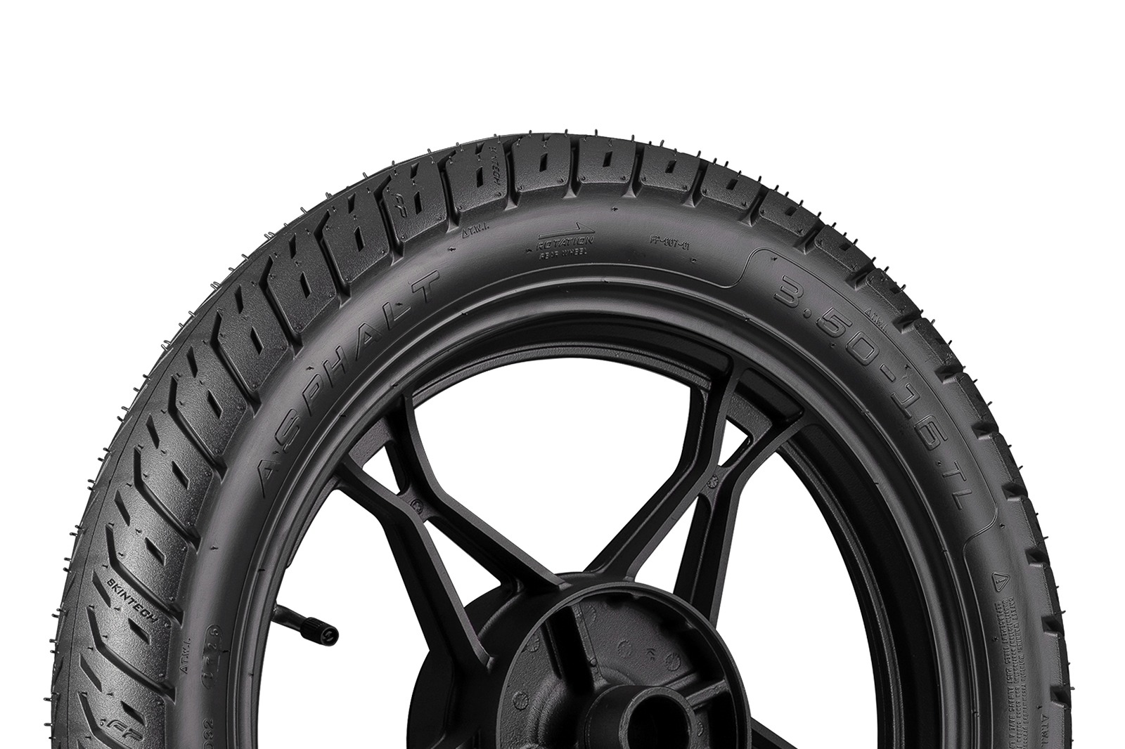 FP Asphalt 3.50-16 TL llanta urbana para motocicleta