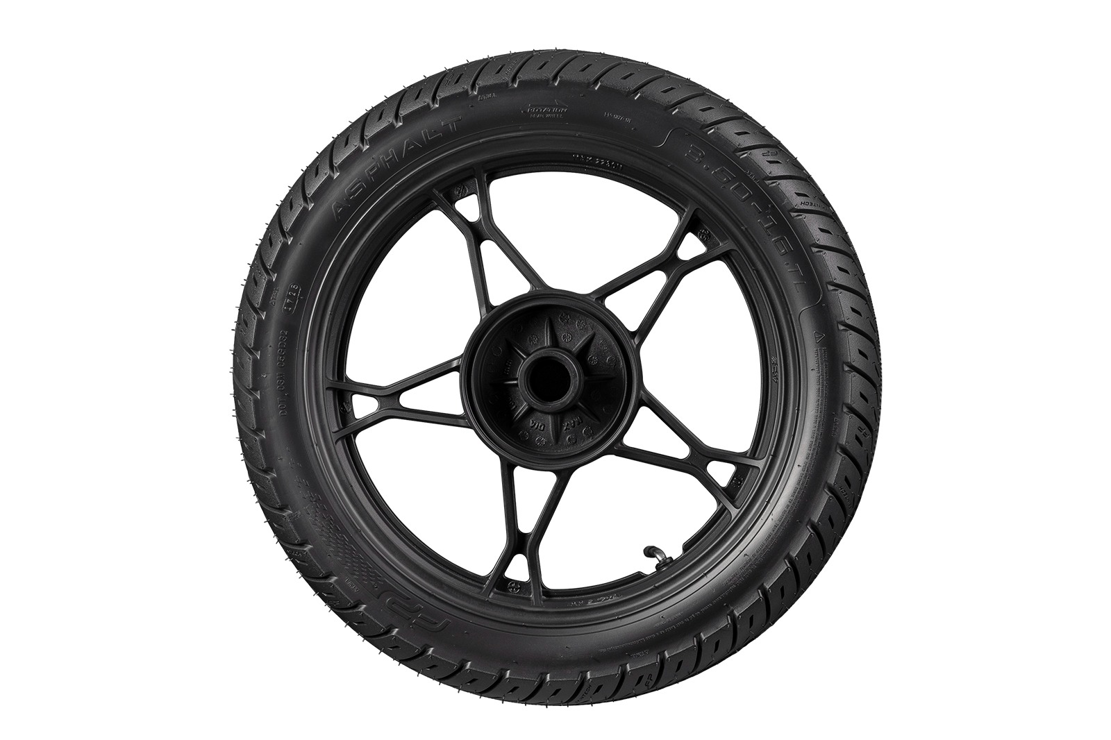 FP Asphalt 3.50-16 TL tracción y estabilidad en carretera