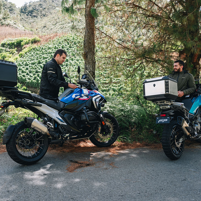 Maleta aluminio continent carbon de 50 litros