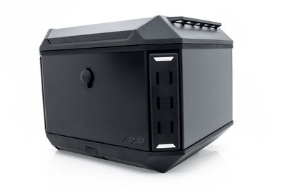 Maleta aluminio continent carbon de 50 litros