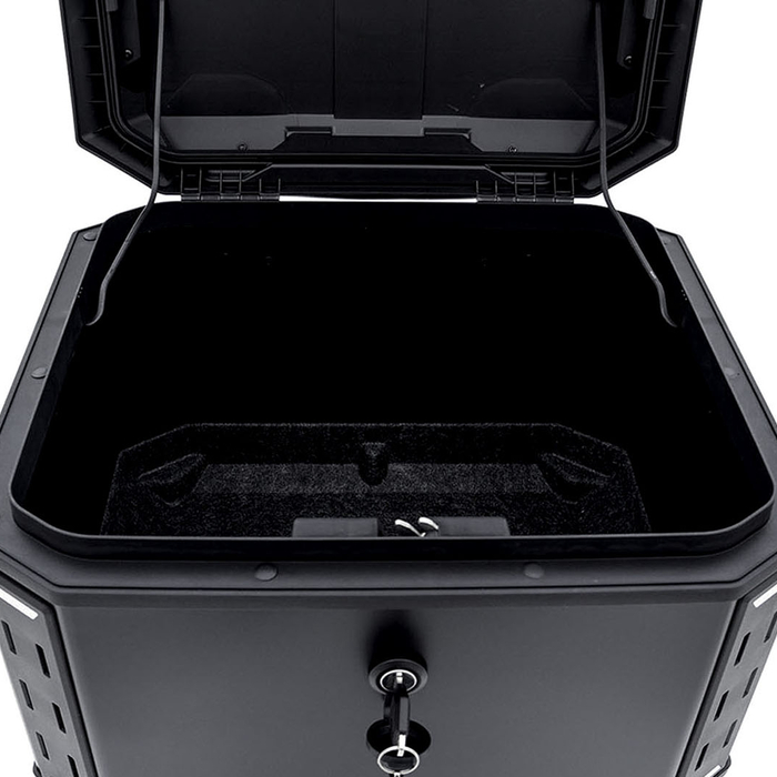 Maleta aluminio continent carbon de 50 litros