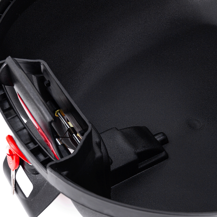 Maletero Case Rojo Para Moto / Un Casco, Maleta para Moto, Maleta Plastica para Casco, Cajuela para Casco, Cajuela para Motocicleta, Cajon de Moto