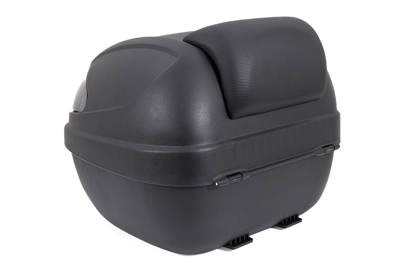 Maletero case negro humo para moto / un casco