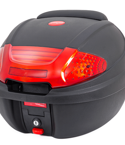 Maletero Case Rojo Para Moto / Un Casco, Maleta para Moto, Maleta Plastica para Casco, Cajuela para Casco, Cajuela para Motocicleta, Cajon de Moto