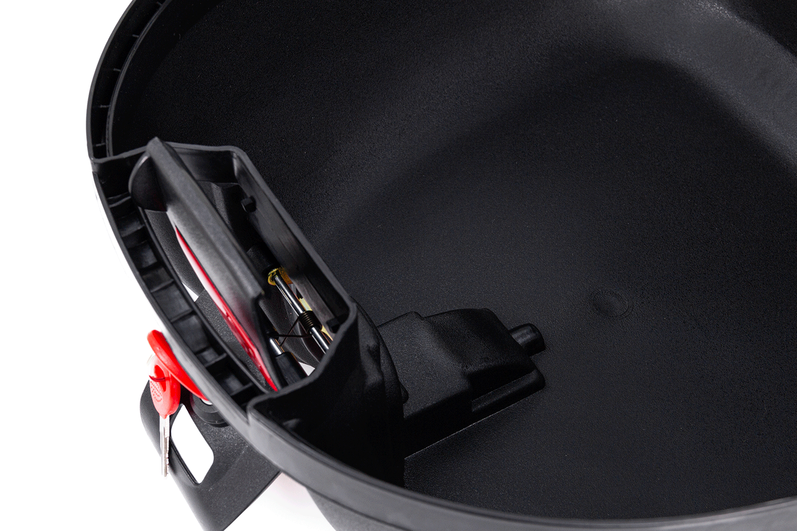 Maletero Case Rojo Para Moto / Un Casco, Maleta para Moto, Maleta Plastica para Casco, Cajuela para Casco, Cajuela para Motocicleta, Cajon de Moto