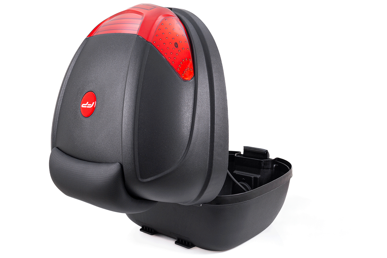 Maletero Case Rojo Para Moto / Un Casco, Maleta para Moto, Maleta Plastica para Casco, Cajuela para Casco, Cajuela para Motocicleta, Cajon de Moto