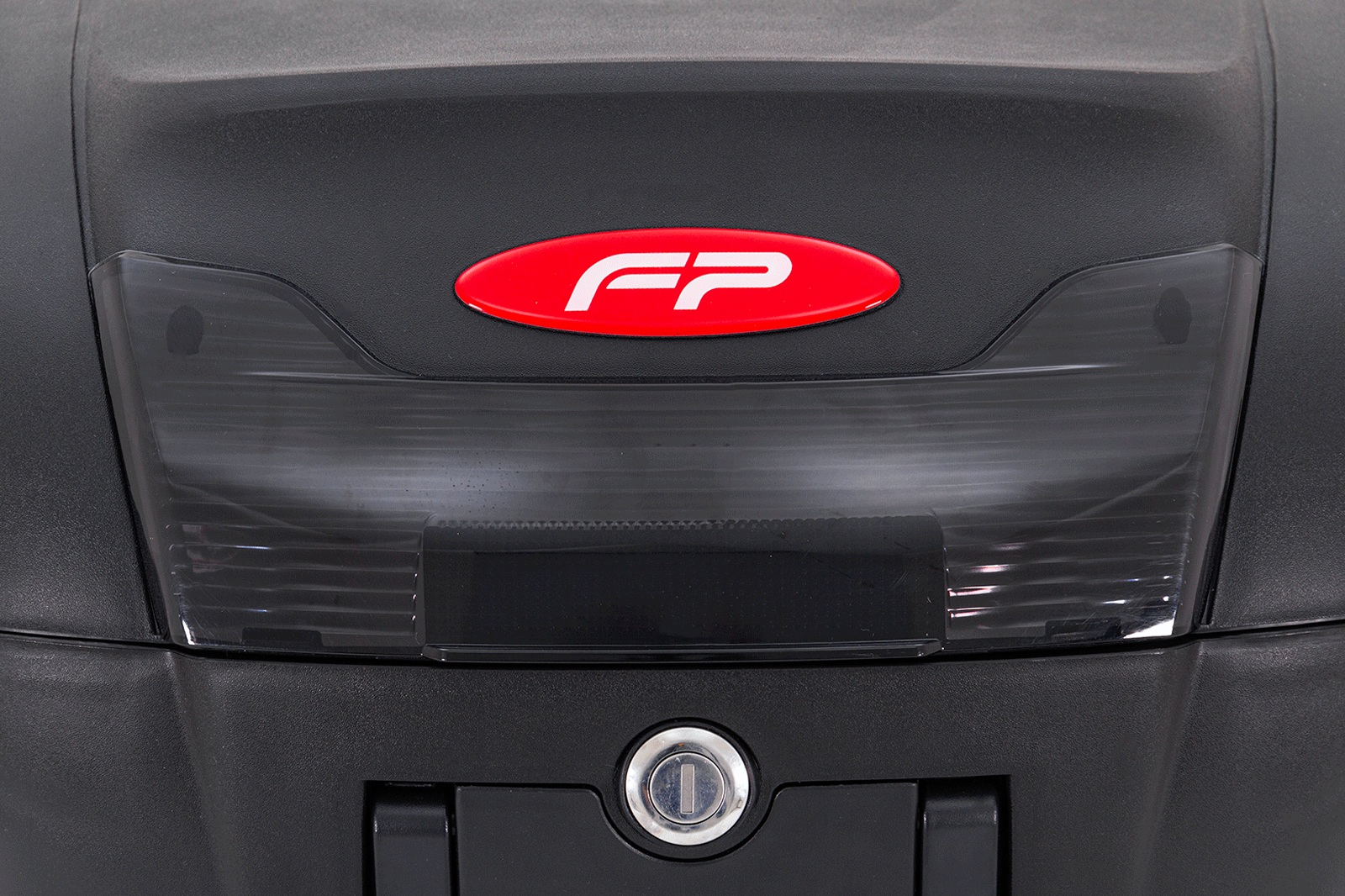 Maletero Nucleon Rojo Para Moto / Un Casco, Maleta para Moto, Maletero Plastico para Moto, Maleta Trasera de Moto, Top Case, Maleta de 40 litros, Maleta para Casco en la Moto, Cajuela de Moto