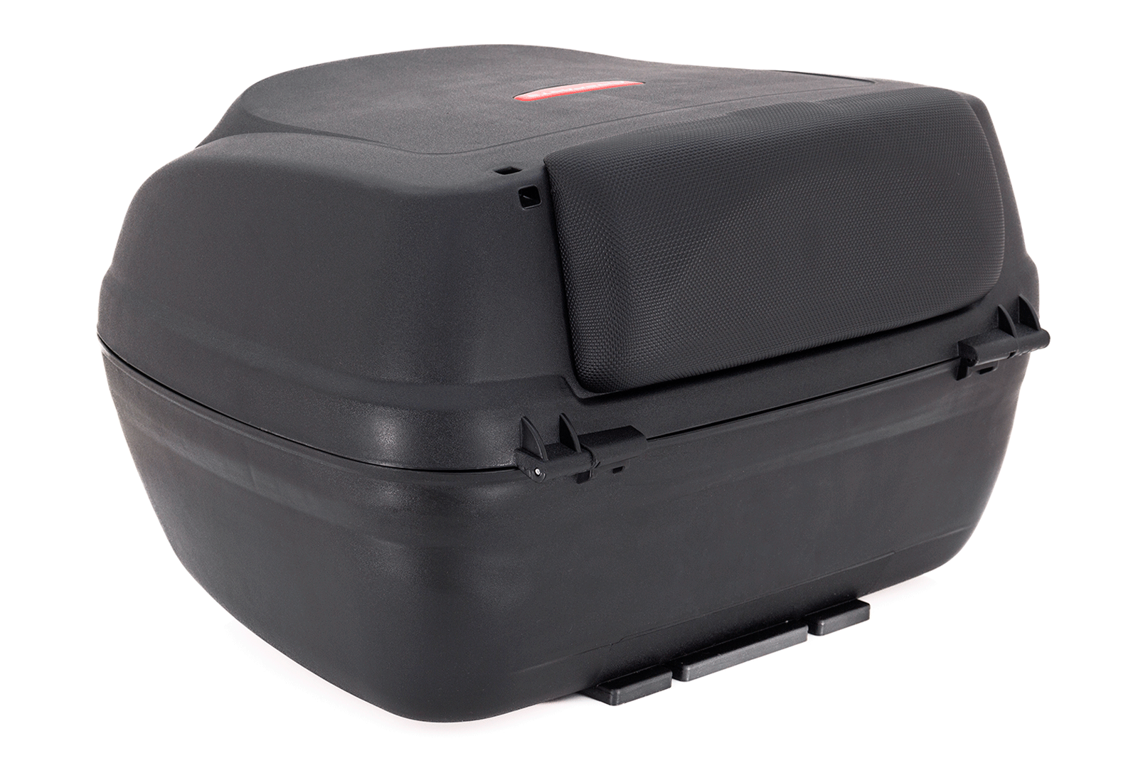 Maletero Nucleon Rojo Para Moto / Un Casco, Maleta para Moto, Maletero Plastico para Moto, Maleta Trasera de Moto, Top Case, Maleta de 40 litros, Maleta para Casco en la Moto, Cajuela de Moto