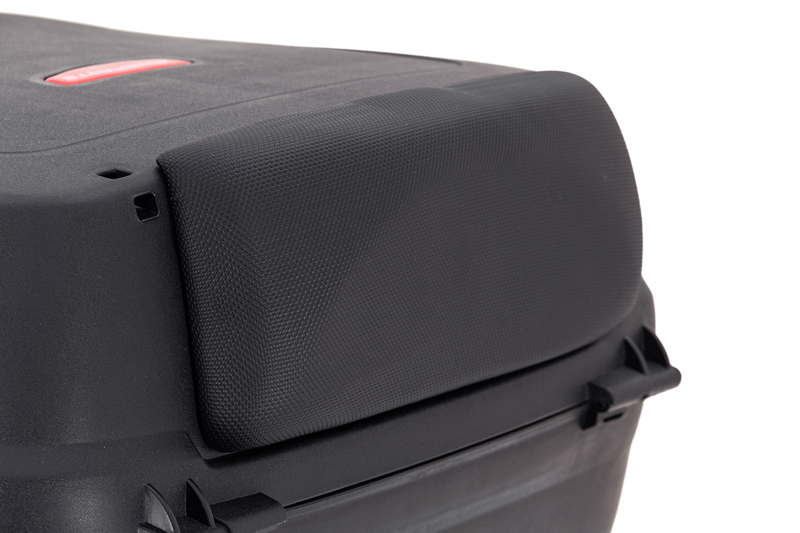 Maletero Nucleon Rojo Para Moto / Un Casco, Maleta para Moto, Maletero Plastico para Moto, Maleta Trasera de Moto, Top Case, Maleta de 40 litros, Maleta para Casco en la Moto, Cajuela de Moto