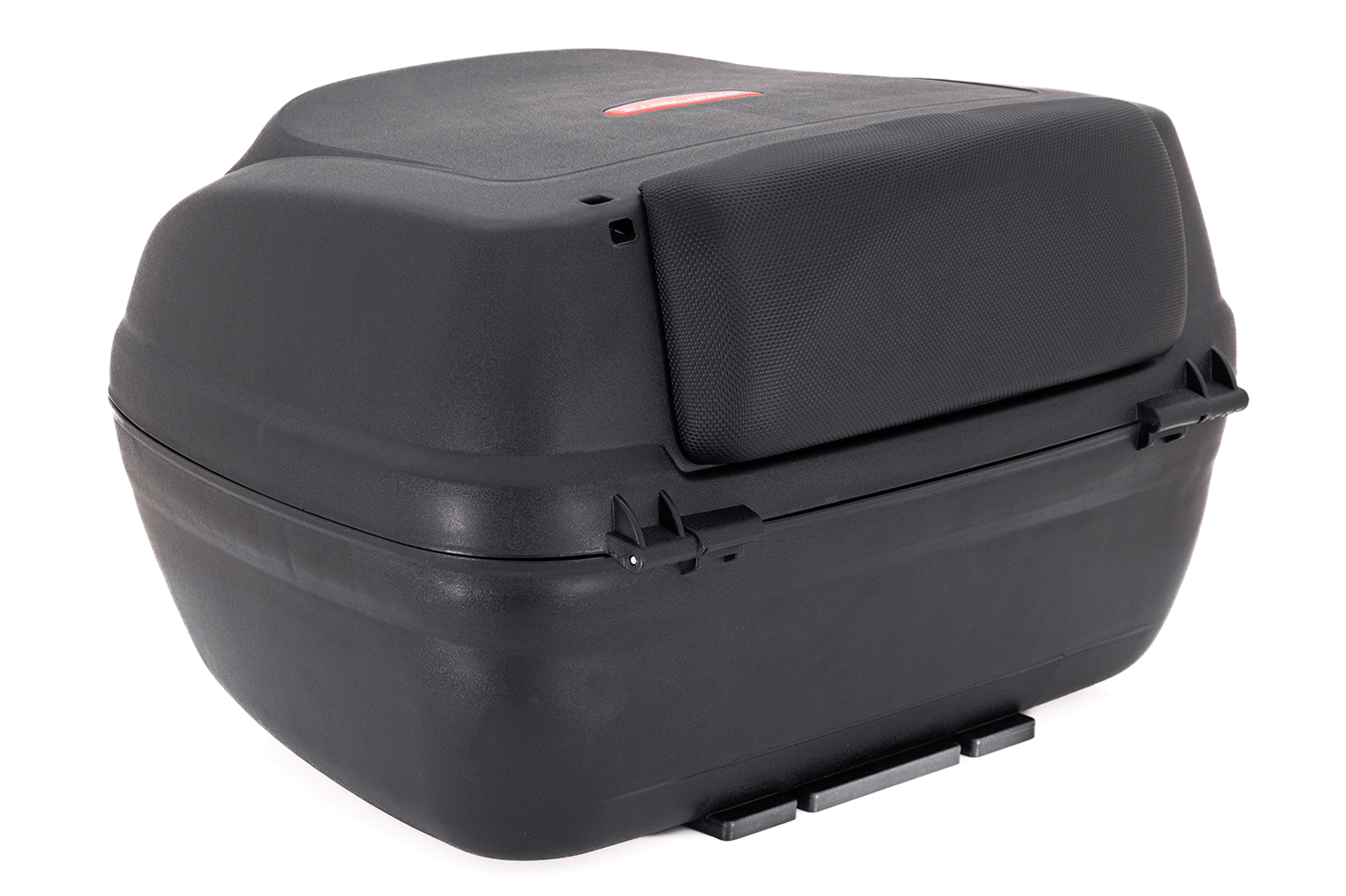 Maletero Nucleon Rojo Para Moto / Un Casco, Maleta para Moto, Maletero Plastico para Moto, Maleta Trasera de Moto, Top Case, Maleta de 40 litros, Maleta para Casco en la Moto, Cajuela de Moto