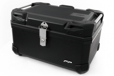 Cajon de moto para dos cascos negro