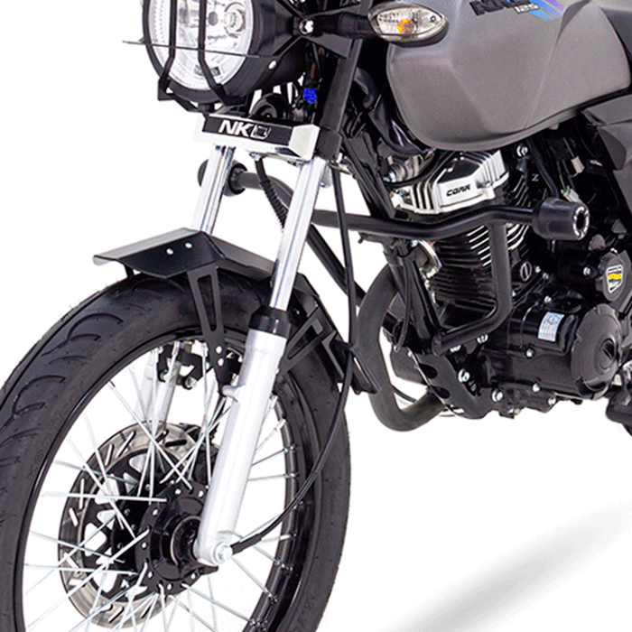 Guarda barro en Aluminio para AKT NKD 125 e ITALIKA FT 150, Protector de Moto NKD 125 e ITALIKA FT 150, Guarda Barro Resistente para NKD 125 e ITALIKA FT 150, Estilo y protección para la AKT 125 e ITALIKA FT 150, Accesorios FP, Productos FP, Accesorios pa