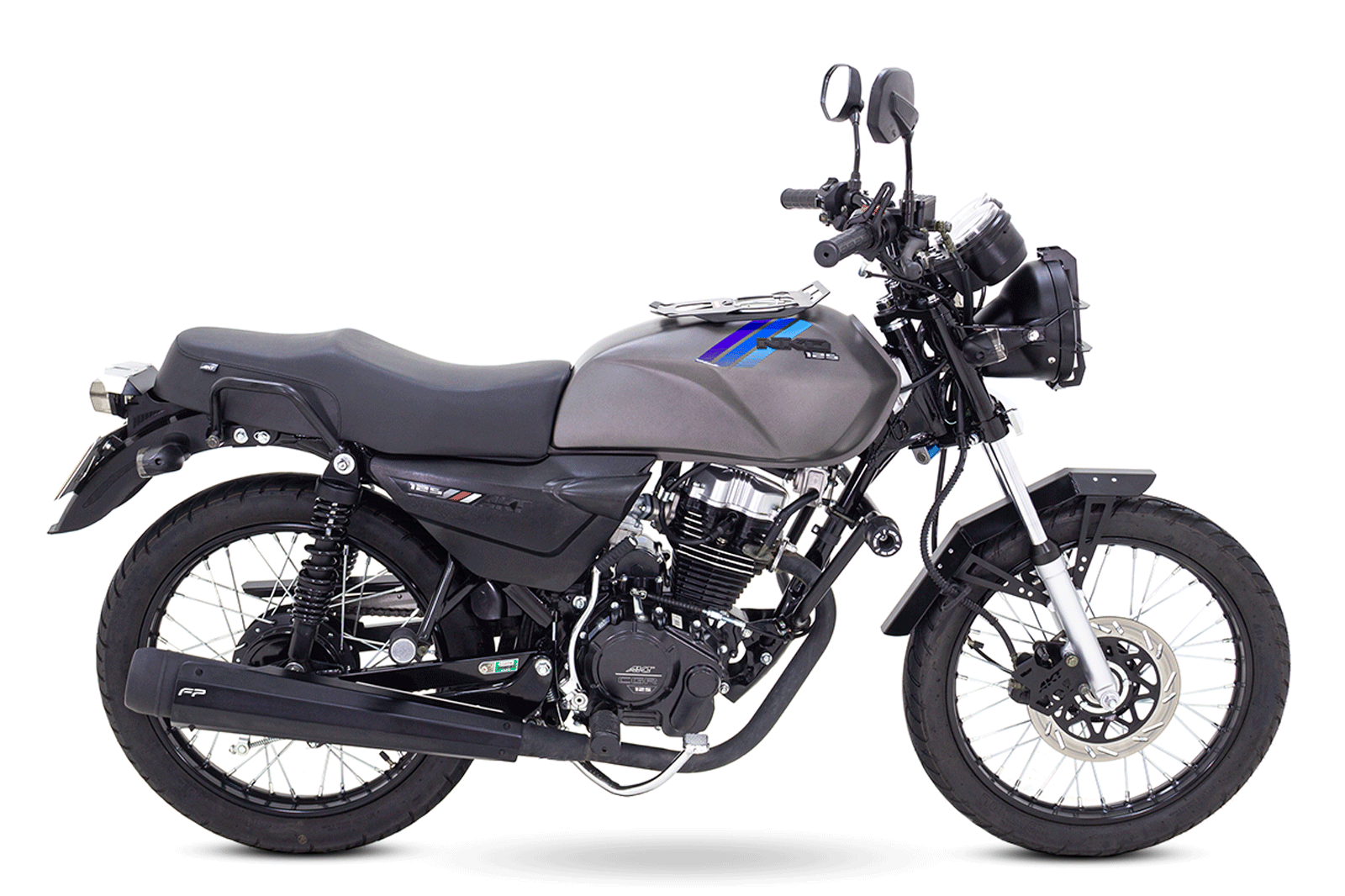 Guarda barro en Aluminio para AKT NKD 125 e ITALIKA FT 150, Protector de Moto NKD 125 e ITALIKA FT 150, Guarda Barro Resistente para NKD 125 e ITALIKA FT 150, Estilo y protección para la AKT 125 e ITALIKA FT 150, Accesorios FP, Productos FP, Accesorios pa