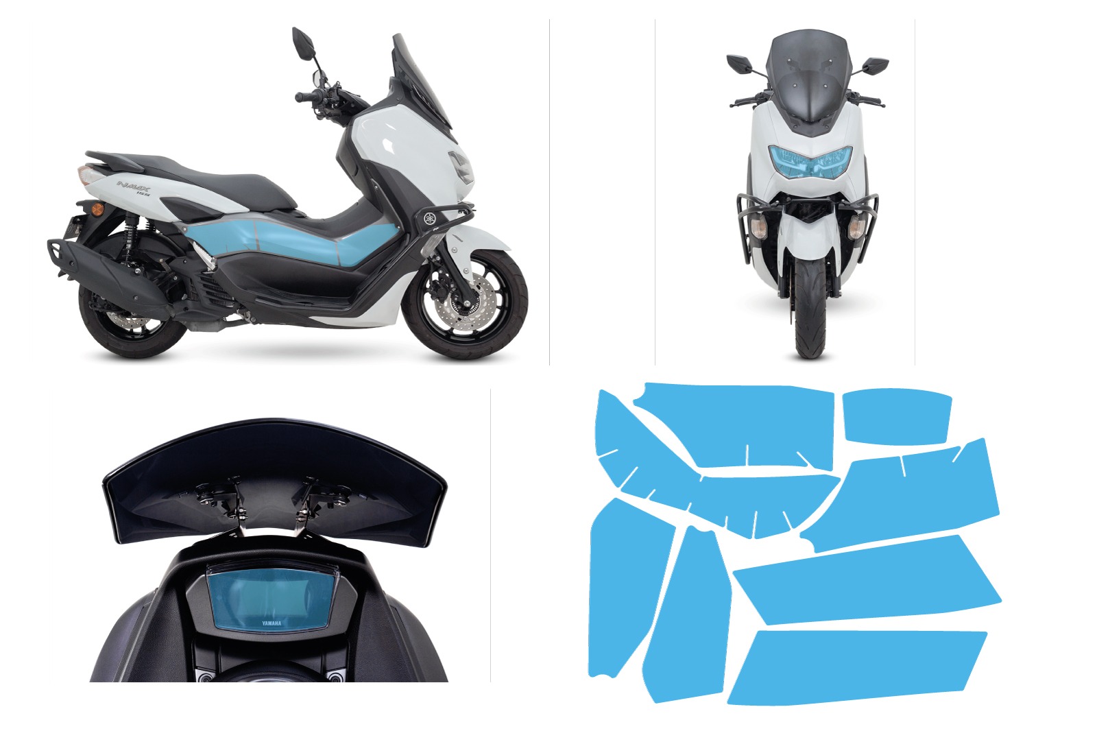 Kit ppf yamaha nmax connected