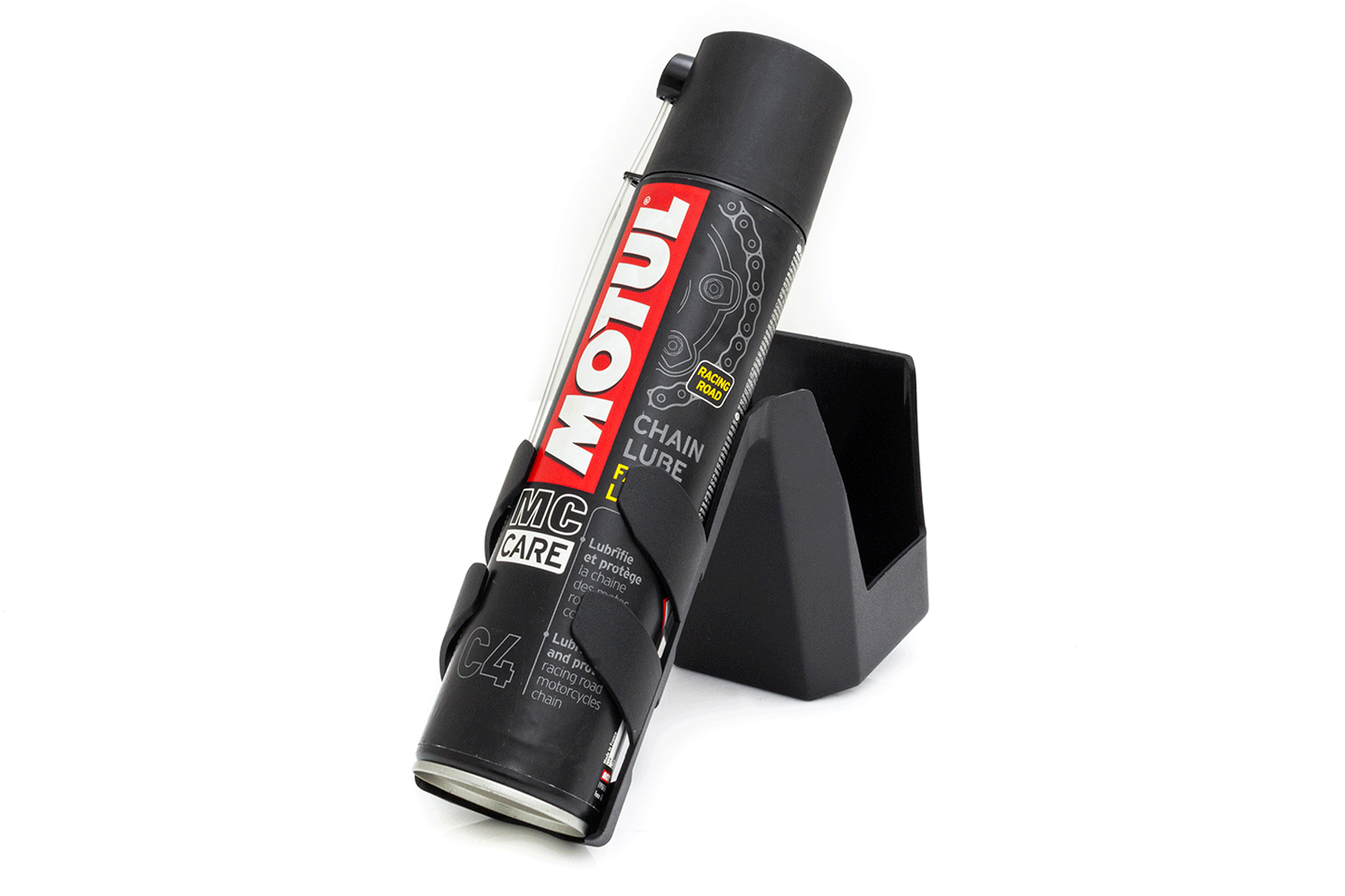 RECIPIENTE PARA LUBRICAR CADENAS ANTI SALPICADURA