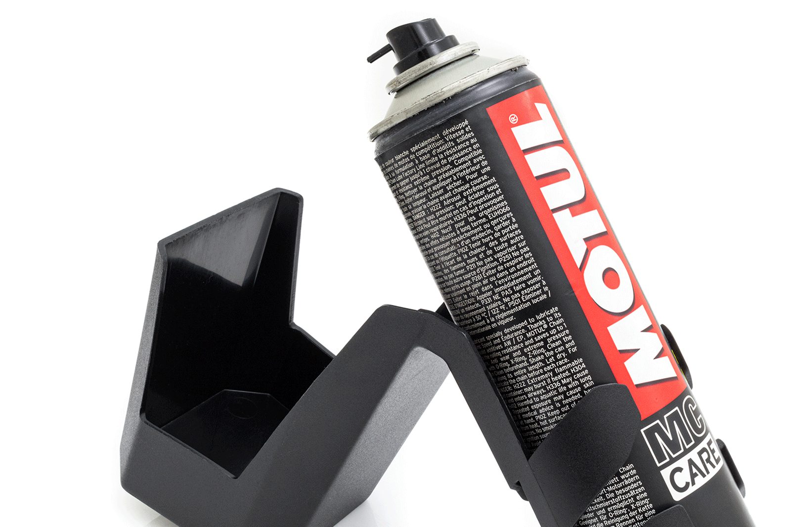 RECIPIENTE PARA LUBRICAR CADENAS ANTI SALPICADURA