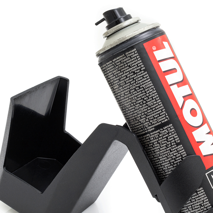 RECIPIENTE PARA LUBRICAR CADENAS ANTI SALPICADURA