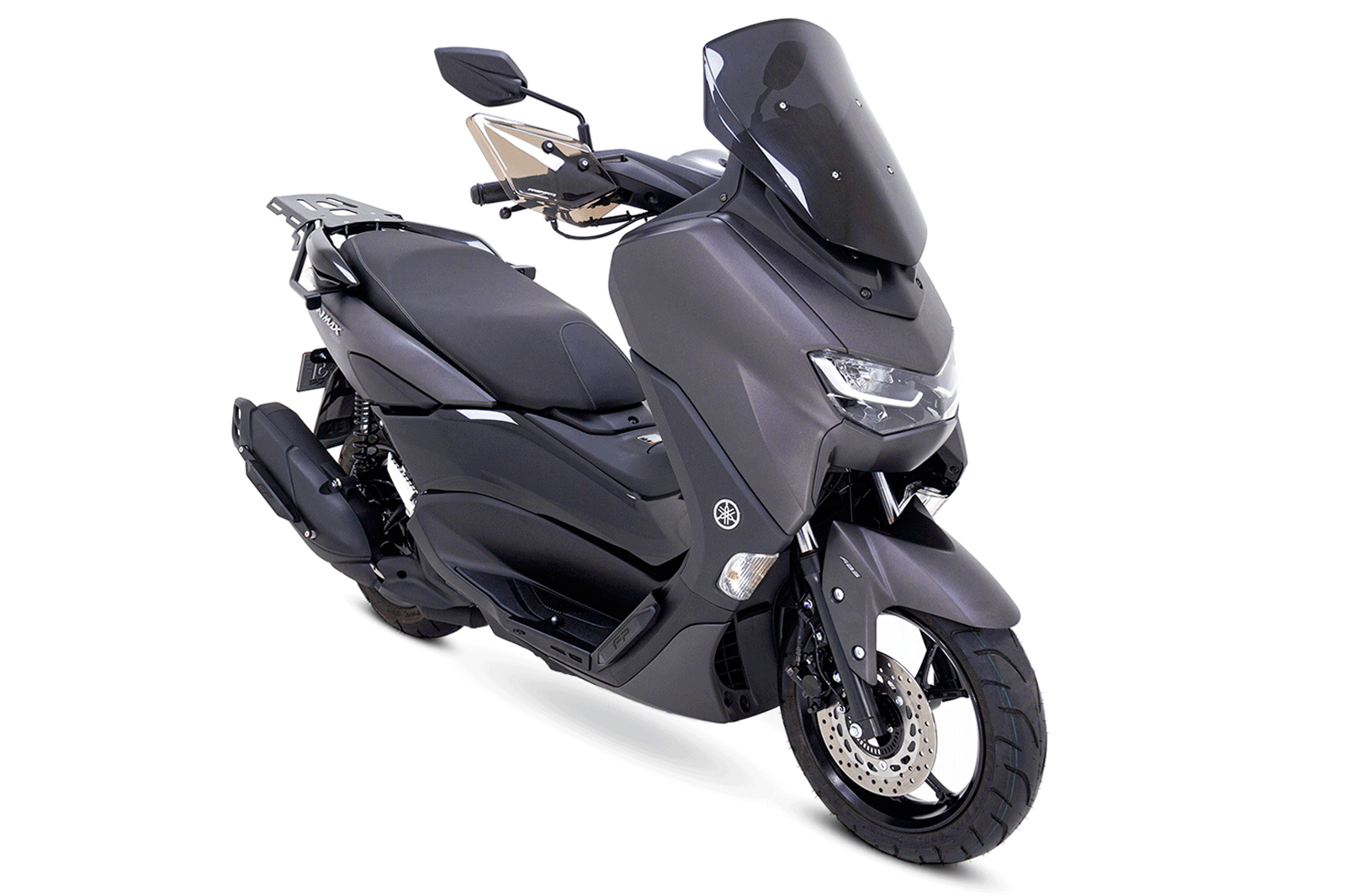 Parrilla para Yamaha NMAX Connected, Soporte De Maleta Superior Yamaha NMAX Connected, Herraje Yamaha NMAX Connected, Soporte Superior FP, Soporte Maleta Fireparts, Las Mejores Parrillas para Yamaha NMAX Connected, Soporte para Maleta Yamaha NMAX Connecte
