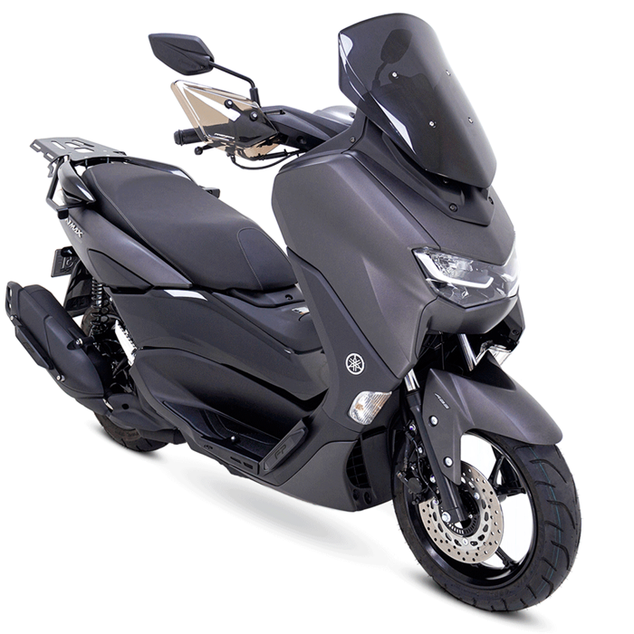 Parrilla para Yamaha NMAX Connected, Soporte De Maleta Superior Yamaha NMAX Connected, Herraje Yamaha NMAX Connected, Soporte Superior FP, Soporte Maleta Fireparts, Las Mejores Parrillas para Yamaha NMAX Connected, Soporte para Maleta Yamaha NMAX Connecte