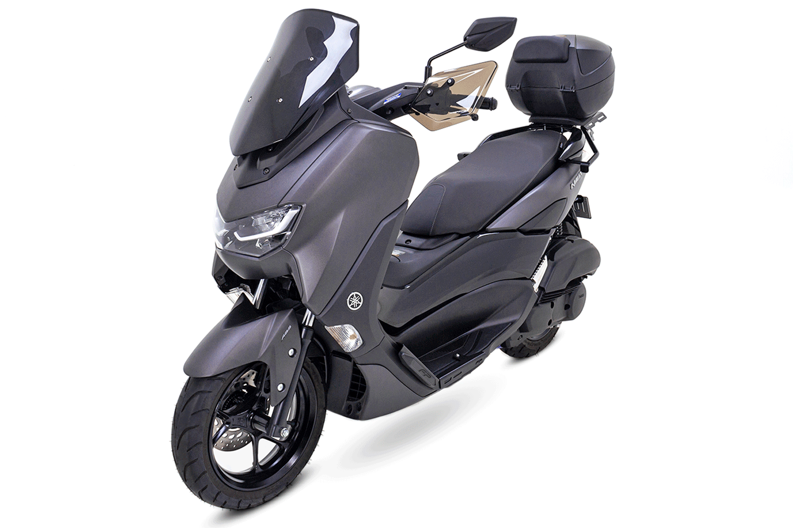Parrilla para Yamaha NMAX Connected, Soporte De Maleta Superior Yamaha NMAX Connected, Herraje Yamaha NMAX Connected, Soporte Superior FP, Soporte Maleta Fireparts, Las Mejores Parrillas para Yamaha NMAX Connected, Soporte para Maleta Yamaha NMAX Connecte