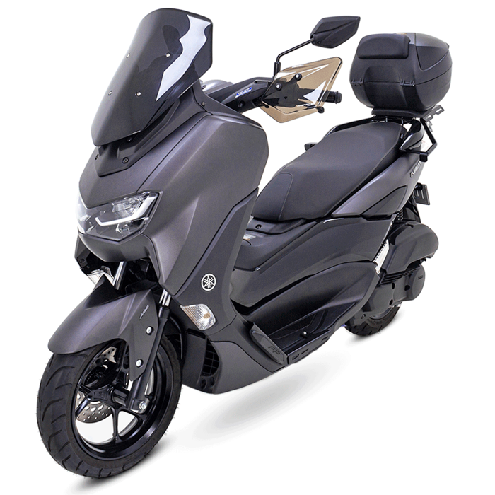 Parrilla para Yamaha NMAX Connected, Soporte De Maleta Superior Yamaha NMAX Connected, Herraje Yamaha NMAX Connected, Soporte Superior FP, Soporte Maleta Fireparts, Las Mejores Parrillas para Yamaha NMAX Connected, Soporte para Maleta Yamaha NMAX Connecte