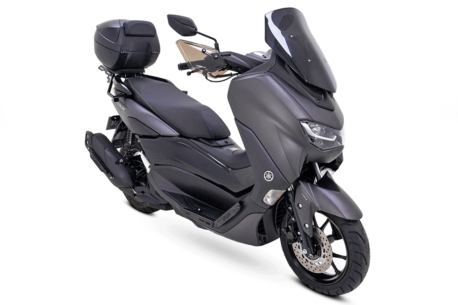 Parrilla para Yamaha NMAX Connected, Soporte De Maleta Superior Yamaha NMAX Connected, Herraje Yamaha NMAX Connected, Soporte Superior FP, Soporte Maleta Fireparts, Las Mejores Parrillas para Yamaha NMAX Connected, Soporte para Maleta Yamaha NMAX Connecte