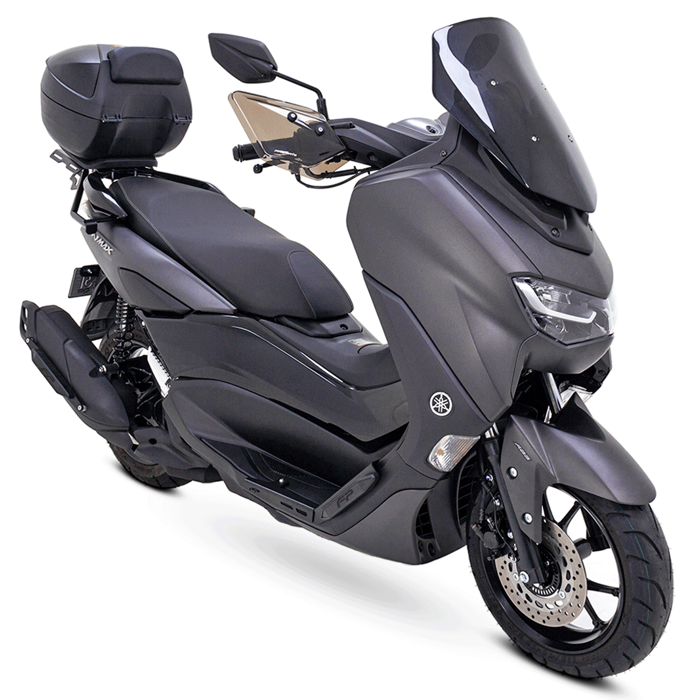 Parrilla para Yamaha NMAX Connected, Soporte De Maleta Superior Yamaha NMAX Connected, Herraje Yamaha NMAX Connected, Soporte Superior FP, Soporte Maleta Fireparts, Las Mejores Parrillas para Yamaha NMAX Connected, Soporte para Maleta Yamaha NMAX Connecte