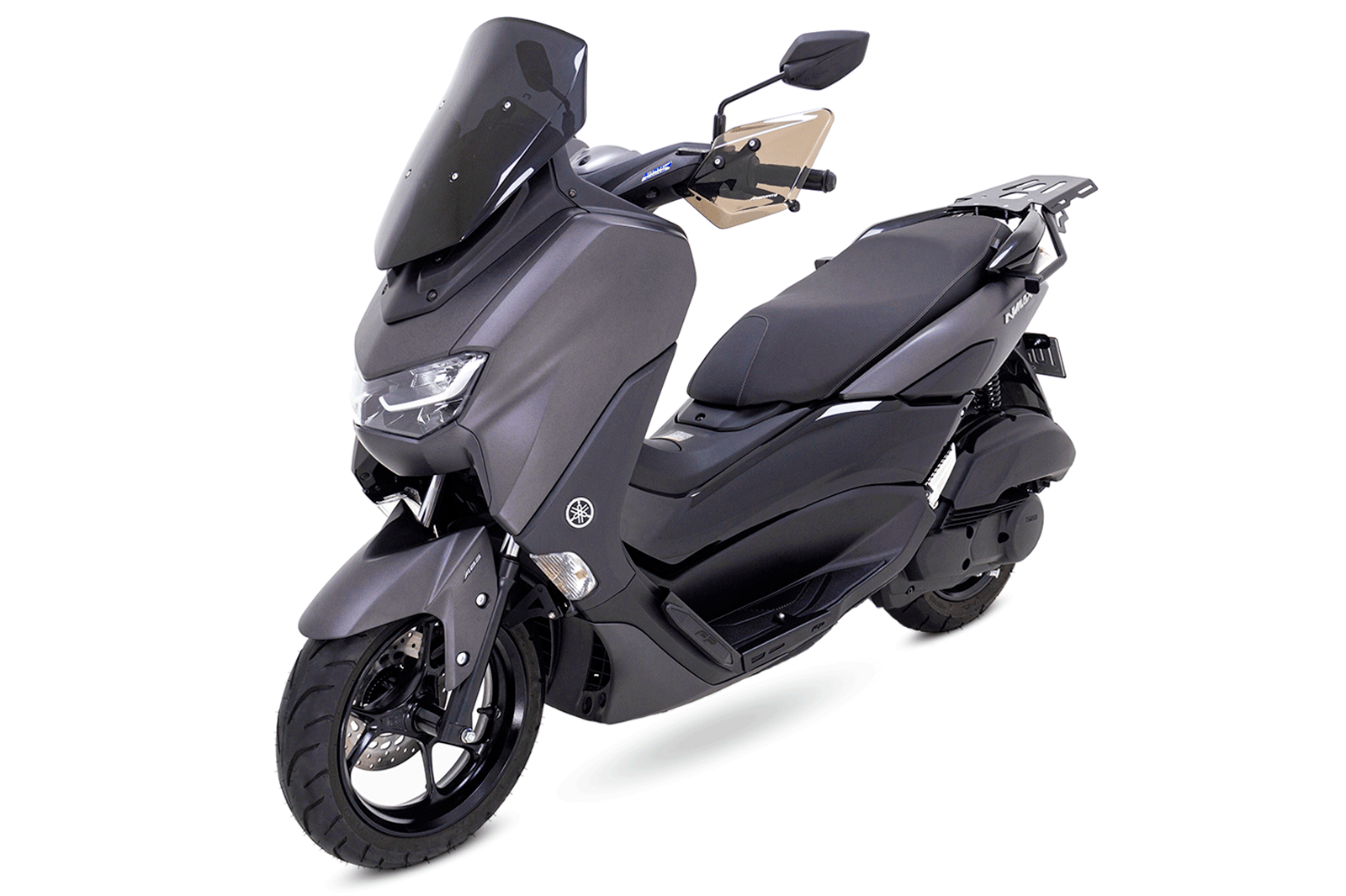 Parrilla para Yamaha NMAX Connected, Soporte De Maleta Superior Yamaha NMAX Connected, Herraje Yamaha NMAX Connected, Soporte Superior FP, Soporte Maleta Fireparts, Las Mejores Parrillas para Yamaha NMAX Connected, Soporte para Maleta Yamaha NMAX Connecte