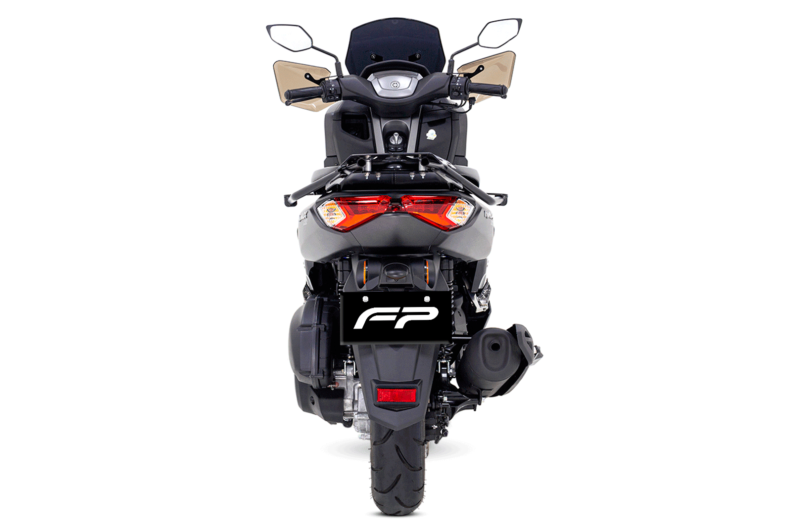 Parrilla para Yamaha NMAX Connected, Soporte De Maleta Superior Yamaha NMAX Connected, Herraje Yamaha NMAX Connected, Soporte Superior FP, Soporte Maleta Fireparts, Las Mejores Parrillas para Yamaha NMAX Connected, Soporte para Maleta Yamaha NMAX Connecte