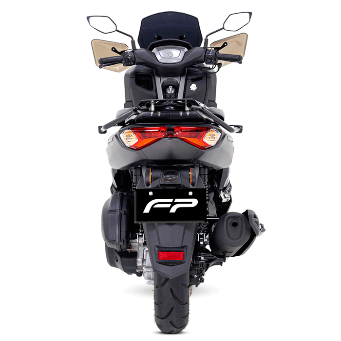Parrilla para Yamaha NMAX Connected, Soporte De Maleta Superior Yamaha NMAX Connected, Herraje Yamaha NMAX Connected, Soporte Superior FP, Soporte Maleta Fireparts, Las Mejores Parrillas para Yamaha NMAX Connected, Soporte para Maleta Yamaha NMAX Connecte