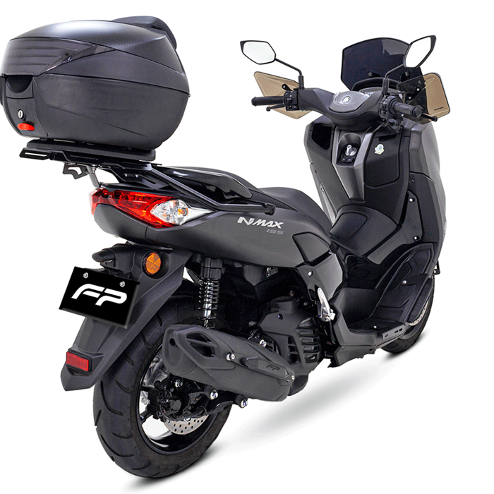Parrilla para Yamaha NMAX Connected, Soporte De Maleta Superior Yamaha NMAX Connected, Herraje Yamaha NMAX Connected, Soporte Superior FP, Soporte Maleta Fireparts, Las Mejores Parrillas para Yamaha NMAX Connected, Soporte para Maleta Yamaha NMAX Connecte