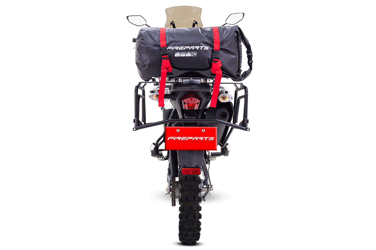 Moto con Base Universal Drybag