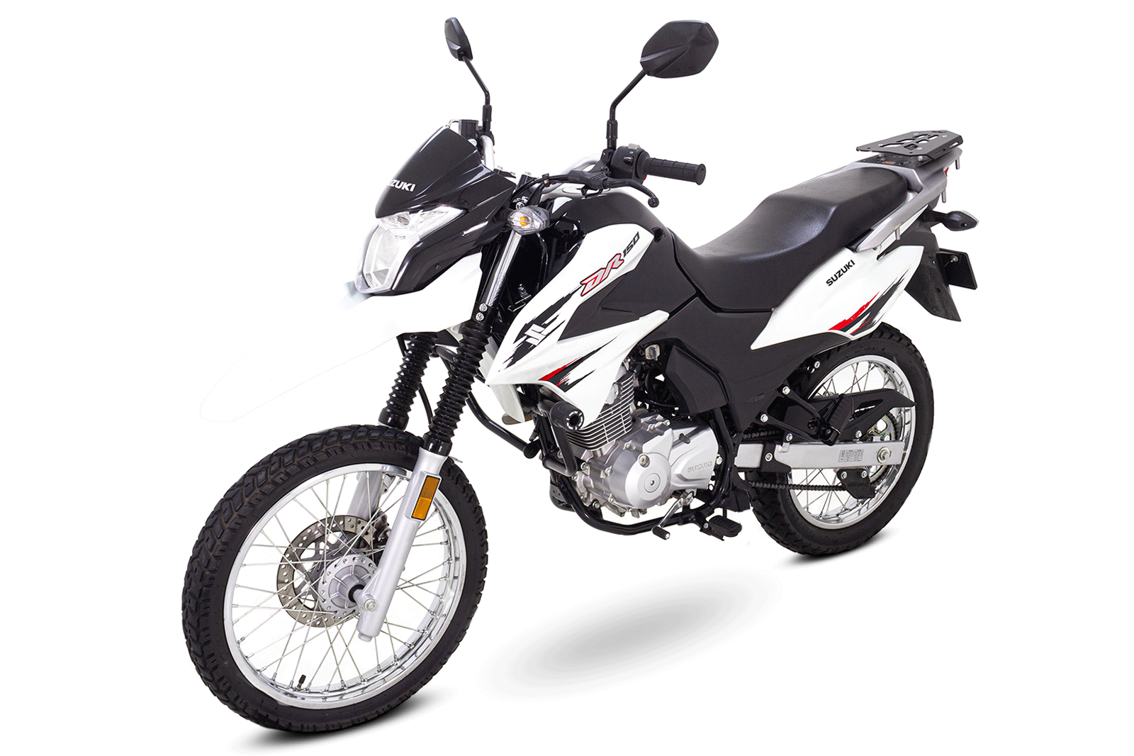 Suzuki DR 150 con Parrilla