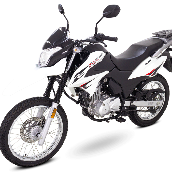 Suzuki DR 150 con Parrilla