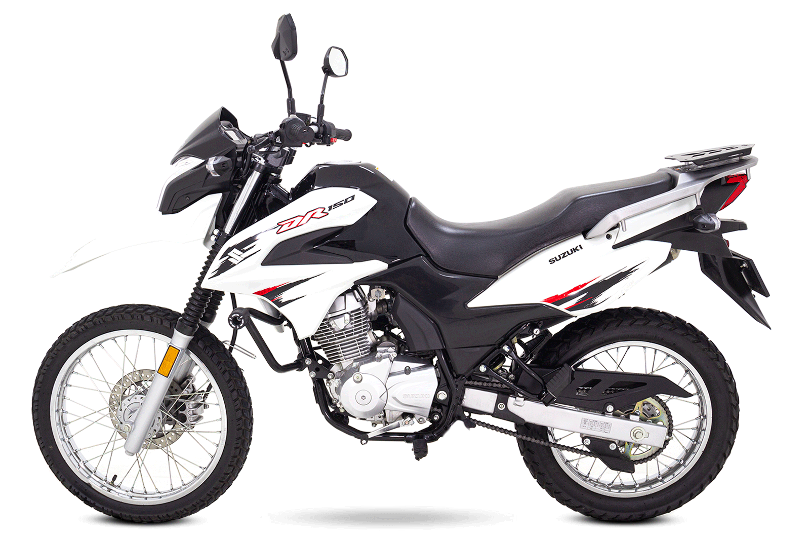 Suzuki DR 200 con Parrilla
