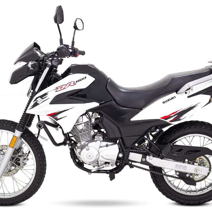 Suzuki DR 200 con Parrilla