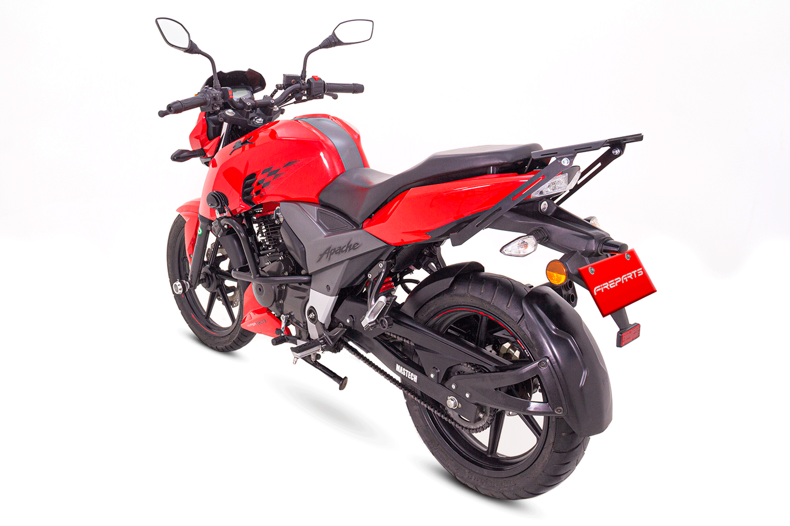 Soporte para Maleta TVS Apache 160