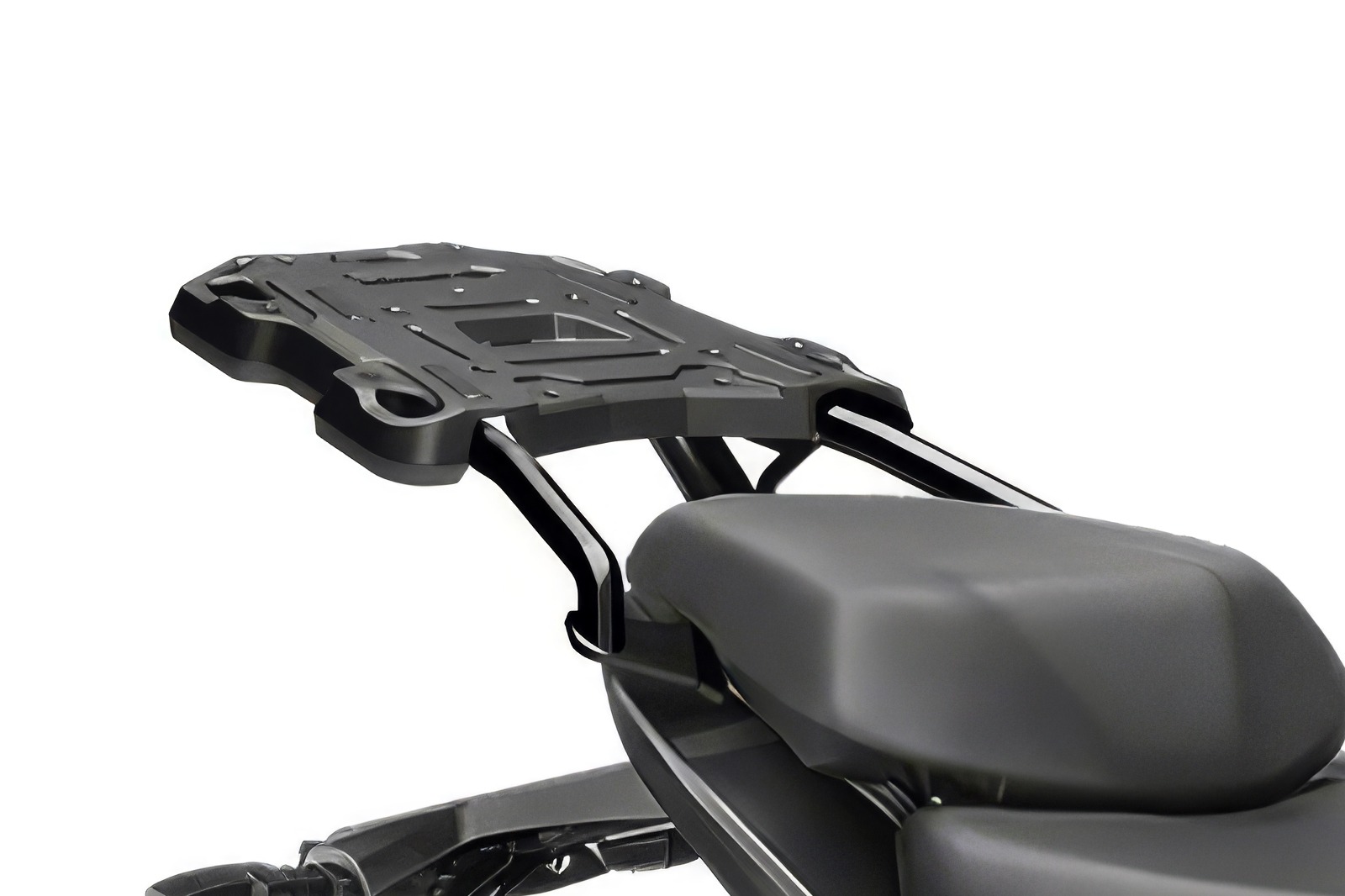 Soporte trasero FP para equipaje en Hero Hunk.
