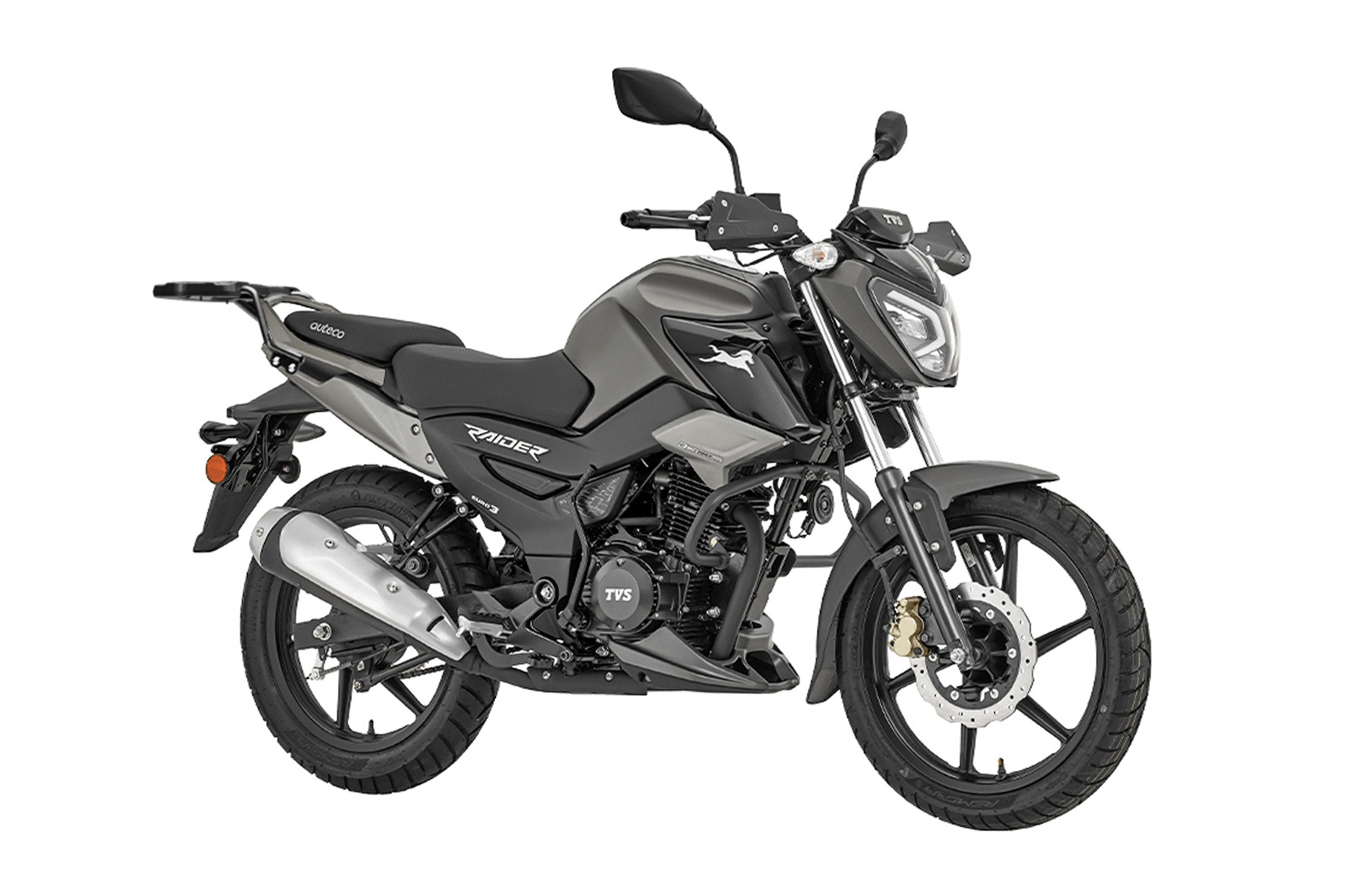 Vista superior de la parrilla FP para Raider 125.